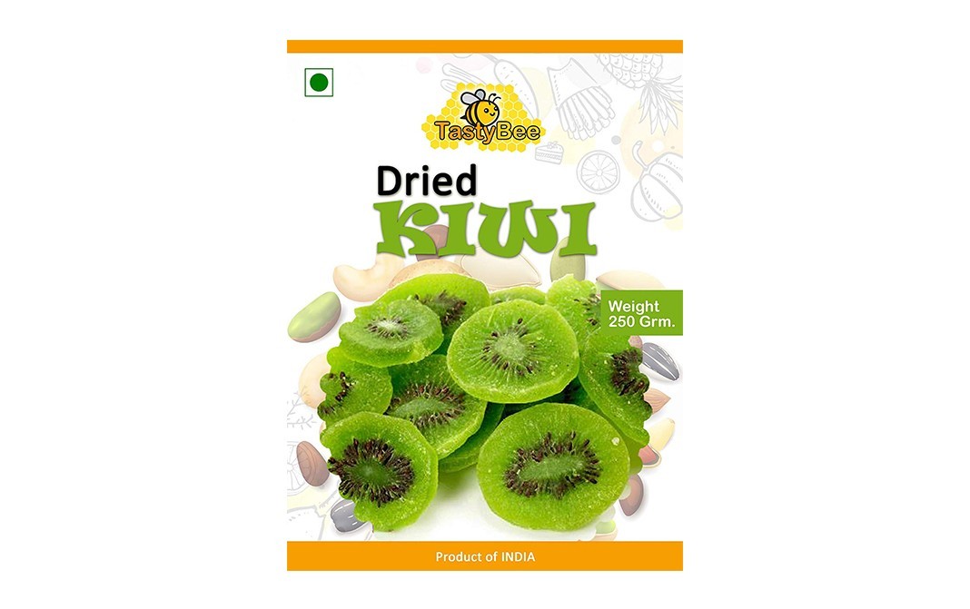 TastyBee Dried Kiwi    Box  250 grams